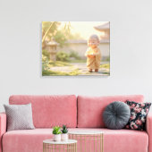 Boeddha Canvas Afdruk (Insitu (Woonkamer))