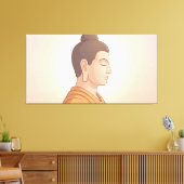 Boeddha Canvas Afdruk (Insitu (Woonkamer))