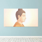 Boeddha Canvas Afdruk (Insitu (Houten vloer))