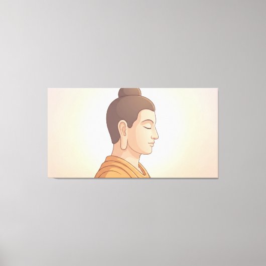 Boeddha Canvas Afdruk (Voorkant)