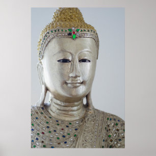 Boeddha, Chiang Rai, Thailand Poster