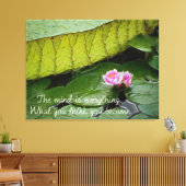 Boeddha citaat canvas afdruk (Insitu (Woonkamer))
