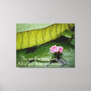 Boeddha citaat canvas afdruk