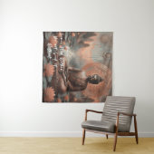 BOEDDHA CITAAT - VREDE KOMT VAN BINNENUIT WANDKLEED (In Situ (horizontaal))