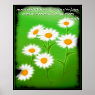 Boeddha Concentate Quote Poster