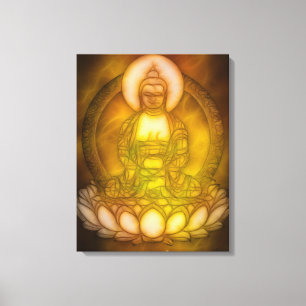 Boeddha Energie 1 Canvas Afdruk