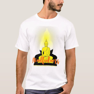 Boeddha Gautama Mindfulness Peace Loopende Kindnes T-shirt