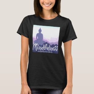 Boeddha Gautama Mindfulness Vrede Liefdevolle Vrie T-shirt