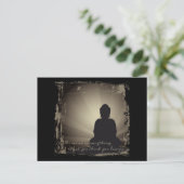 Boeddha-geest is alles briefkaart (Staand voorkant)