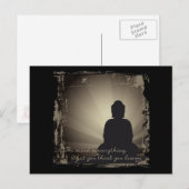 Boeddha-geest is alles briefkaart (Voorkant / Achterkant)