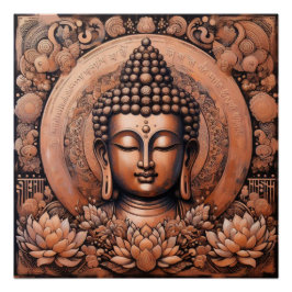 BOEDDHA GEZICHTSSCHILDERIJ #11 PERFECT POSTER