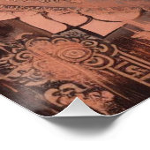 BOEDDHA GEZICHTSSCHILDERIJ #12 PERFECT POSTER (Hoek)