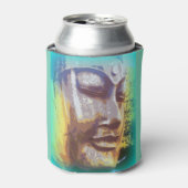 boeddha groen blikjeskoeler (Blikje Voorkant)