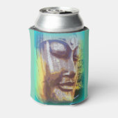 boeddha groen blikjeskoeler (Blikje Achterkant)