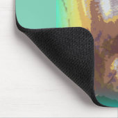 boeddha groen muismat (Hoek)