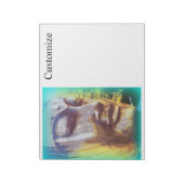 Boeddha groen Thunder_Cove Notitieblok (Gedraaid)