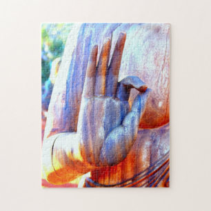 Boeddha-handpuzzel Legpuzzel