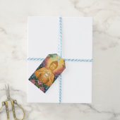 Boeddha, Hart van licht, Feest, Bloemen,  Cadeaulabel (Met Touw)