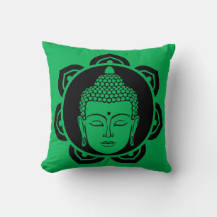 Boeddha hoofd meditatie kussen