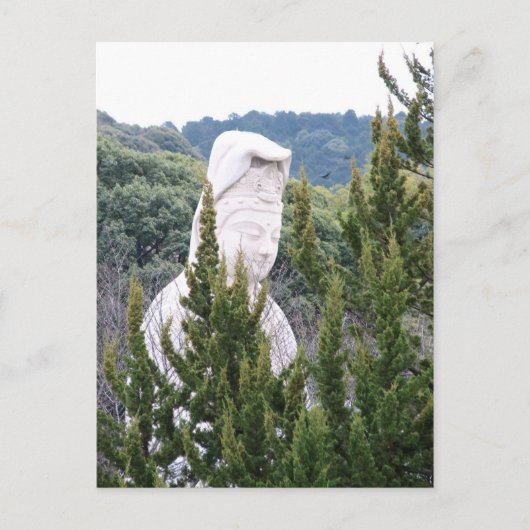 Boeddha in de bergen briefkaart (Voorkant)