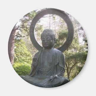 Boeddha in de Japanse Theetuin Magneet