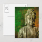 Boeddha in de Meditatie Briefkaart (Voorkant / Achterkant)