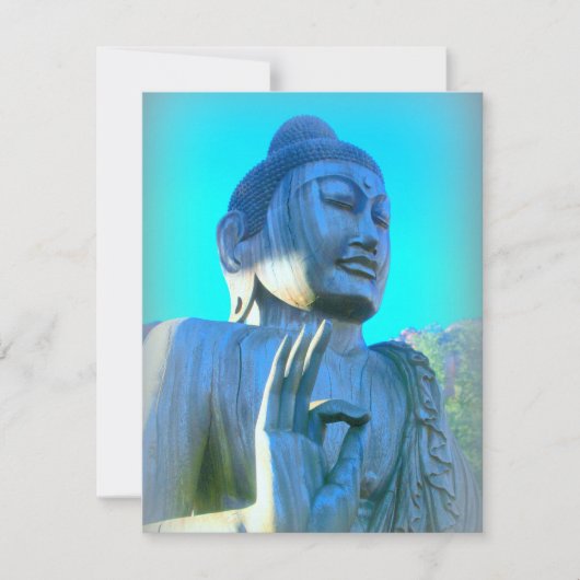 boeddha in discussie over mudra (Voorkant)