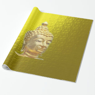 boeddha in goud cadeaupapier