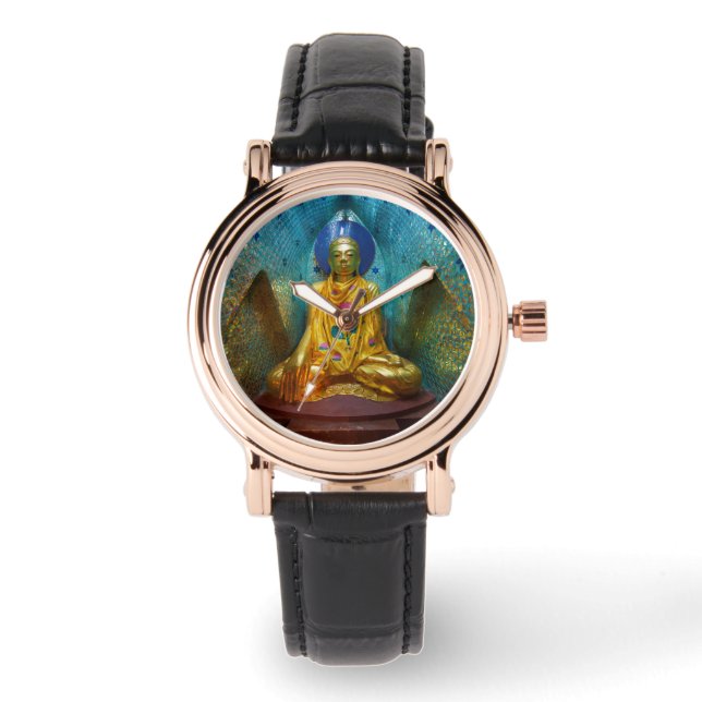 Boeddha in sierlijke nis horloge (Voorkant)