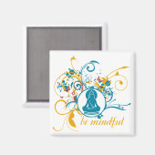 Boeddha is geweldig magneet (Voorkant / Achterkant)