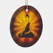 Boeddha Keramisch Ornament (Rechts)