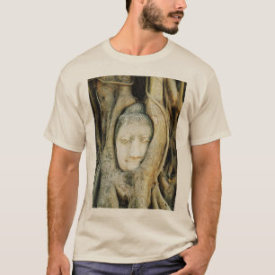 Boeddha kop in de Varkenshouding ... Ayutthaya, Th T-shirt