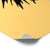 Boeddha Lord Retro Pop Kunstportret Poster (Hoek)