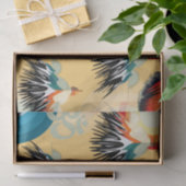 Boeddha Lord Retro Pop Kunstportret Tissuepapier (Geschenk)