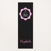 Boeddha Lotus Meditatie Monogram Yogamat (Voorkant)