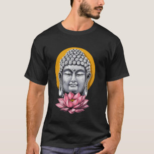 Boeddha Lotus Meditatie Zen Yoga Boeddhist Boeddhi T-shirt