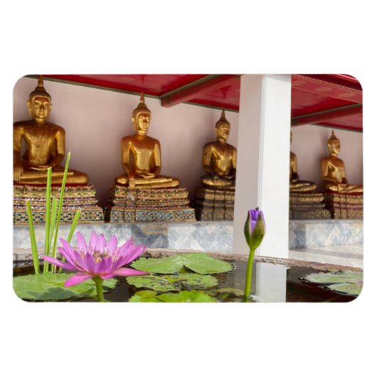 Boeddha Lotus Wat Pho Magneet (Horizontaal)
