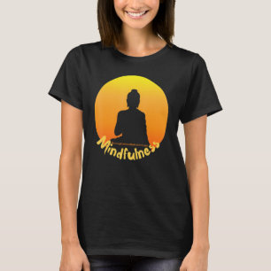 Boeddha Mandala Boeddhist Mindfulness Boeddhisme L T-shirt
