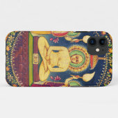 Boeddha-Meditatie met Yoga Case-Mate iPhone Case (Achterkant (horizontaal))