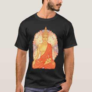Boeddha Meditatie Yoga Vishnu Motief voor Mannen e T-shirt