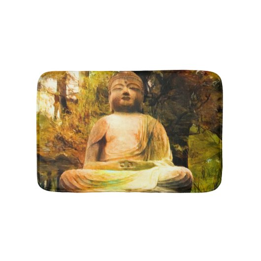 Boeddha-Meditation Badmat (Voorkant)