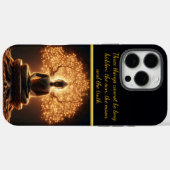 Boeddha mediteert onder een boom Case-Mate iPhone case (Achterkant (horizontaal))