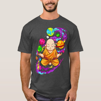 Boeddha mediteren yoga zen universum t-shirt