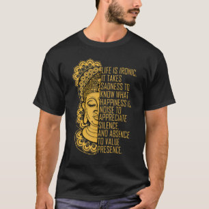 Boeddha Meisje Spirituele Mannen Vrouwen Design Kl T-shirt