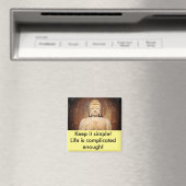 Boeddha met citaat magneet (Insitu (Vaatwasser))