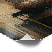 BOEDDHA METALLIC SCHILDERKUNST #10 PERFECT POSTER (Hoek)