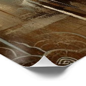 BOEDDHA METALLIC SCHILDERKUNST #20 PERFECT POSTER (Hoek)