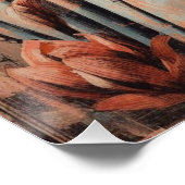 BOEDDHA METALLIC SCHILDERKUNST #3 PERFECT POSTER (Hoek)