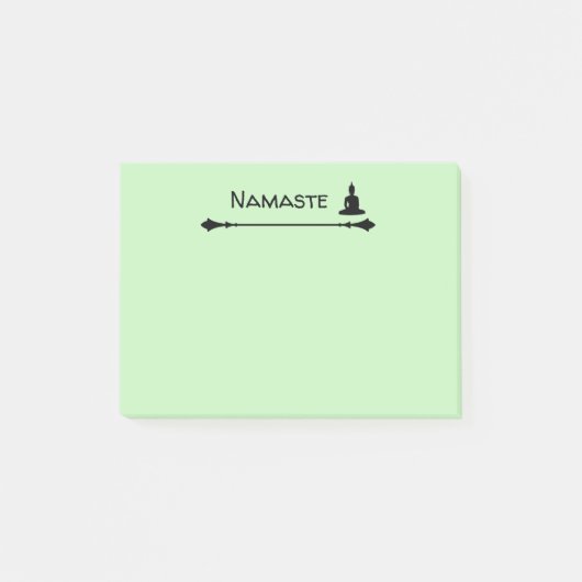 Boeddha Namaste Post-it Notes (Voorkant)