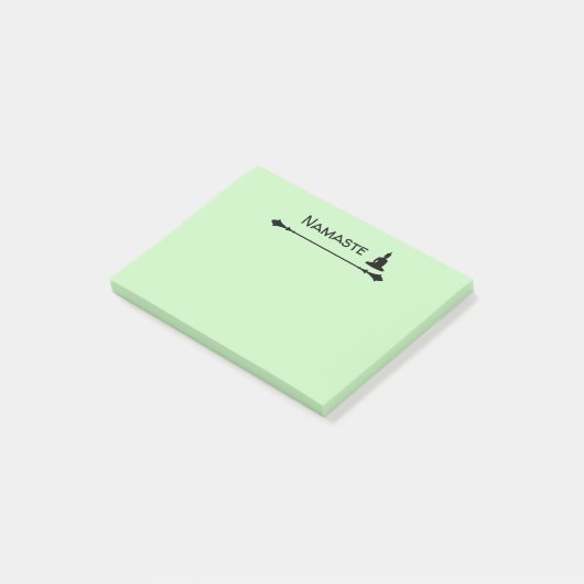 Boeddha Namaste Post-it Notes (Schuin)
